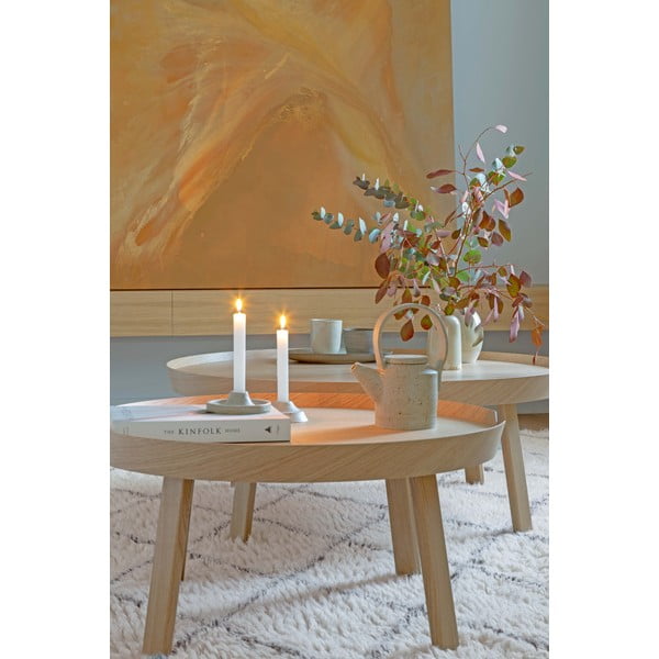 Kremno bela pralna ročno tkana volnena preproga 140x200 cm Berber Soul – Lorena Canals-image-4