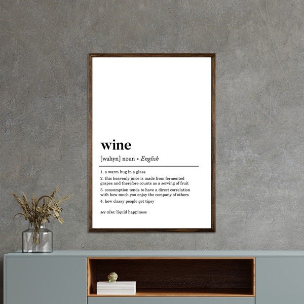 Slika 50x70 cm Wine – Wallity-image-4