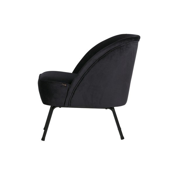 Temno moder fotelj BePureHome Vogue-image-1