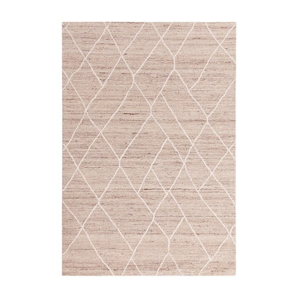 Bež volnena preproga 200x290 cm Noah – Asiatic Carpets