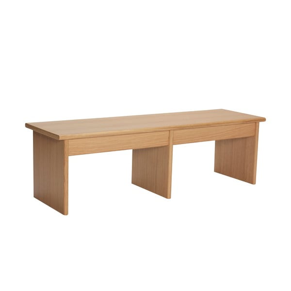 TV omarica v hrastovem dekorju 99x30 cm Doppio – Hübsch-image-2