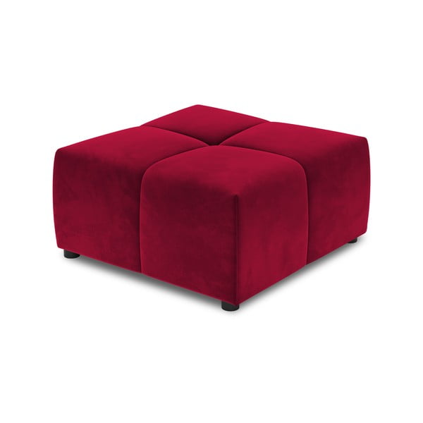 Rdeč žametni kavč modul Rome Velvet - Cosmopolitan Design 