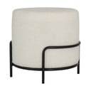 Bel tabure iz tkanine bouclé Carl – Tenzo