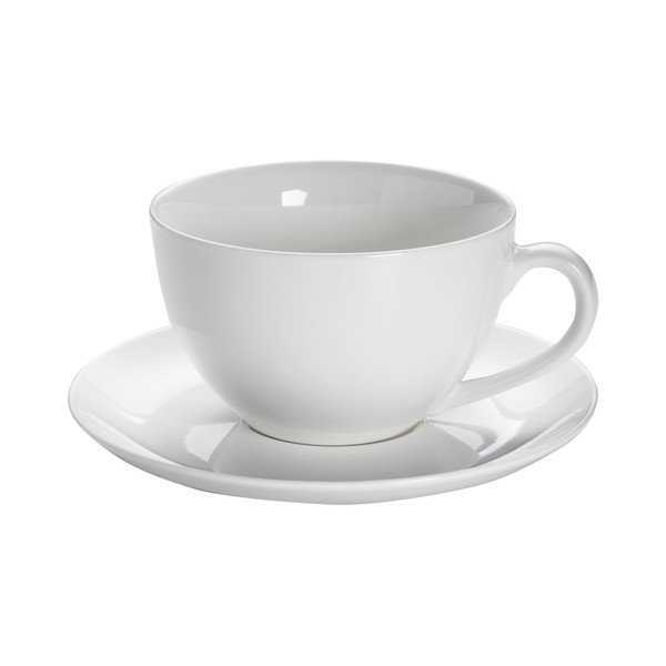 Bela porcelanasta skodelica 450 ml Basic – Maxwell & Williams