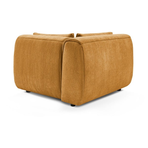 Gorčično rumen modul za sedežno garnituro Jeanne – Bobochic Paris-image-4