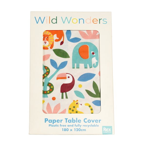 Namizni prt iz papirja 120x180 cm Wild Wonders – Rex London-image-3