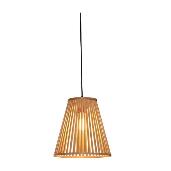 Viseča svetilka v naravni barvi z bambusovim senčnikom ø 30 cm Merapi – Good&Mojo