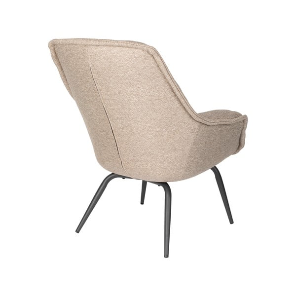 Bež fotelj Comfortable – White Label-image-4