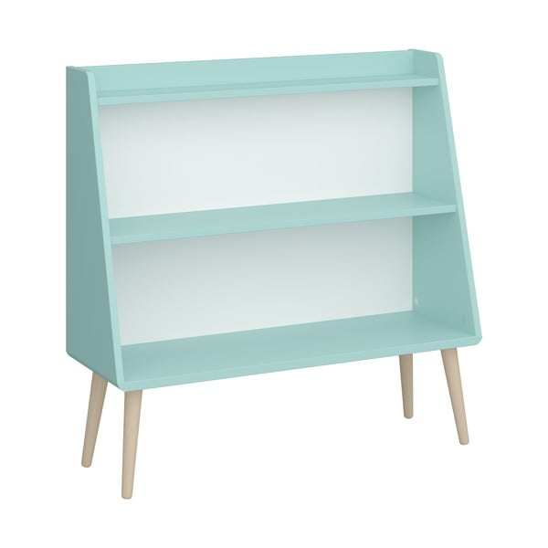 Turkizna otroška knjižna omara 81x80 cm Gaia - Tvilum-image-2