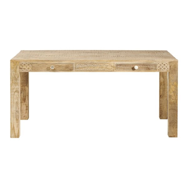 Jedilna miza iz mangovega lesa Kare Design Puro Plain, 160 x 80 cm