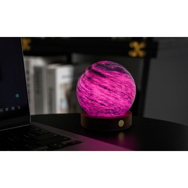 Temno rjava/v temni naravni barvi svetlobna dekoracija na USB ø 8 cm Stellar Ocean – Gingko-image-4