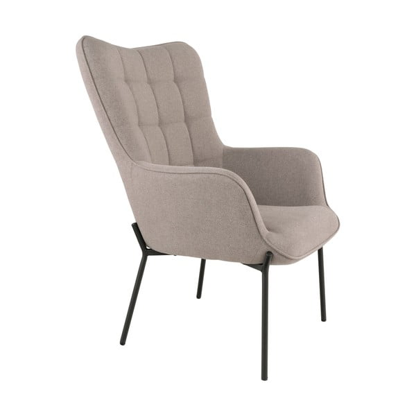 Svetlo siv fotelj z naslonom Glasgow  – House Nordic-image-2