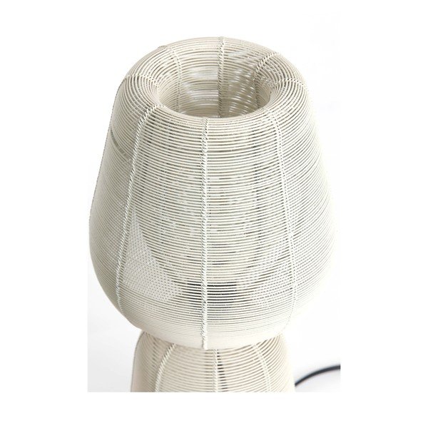 Kremno bela namizna svetilka (višina 42 cm) Aboso – Light & Living-image-1