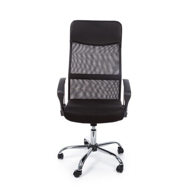 Črn oblazinjen pisarniški stol Dakar – Yes Everyday-image-2