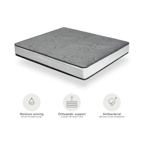 Trda/srednje trda vzmetnica iz pene 160x200 cm Zen Comfort – Bonami Selection-image-3