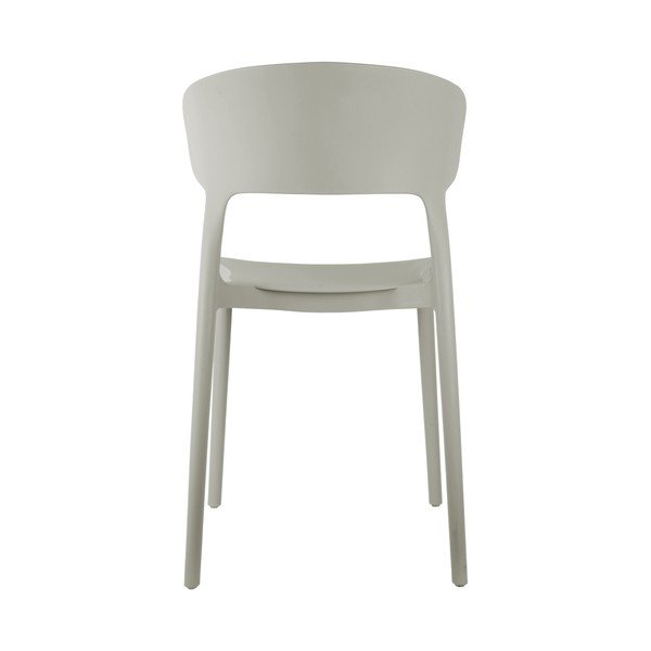 Siv plastičen jedilni stol Fain – Leitmotiv-image-3