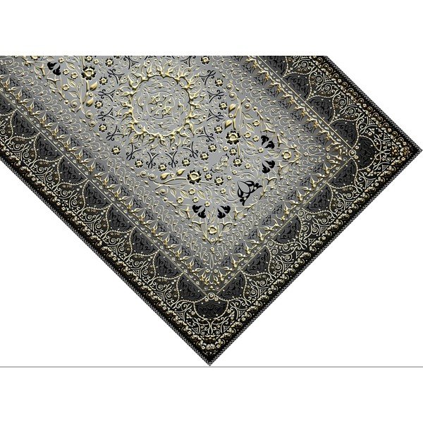 Temno siva preproga Vitaus Olivia, 80 x 120 cm-image-2