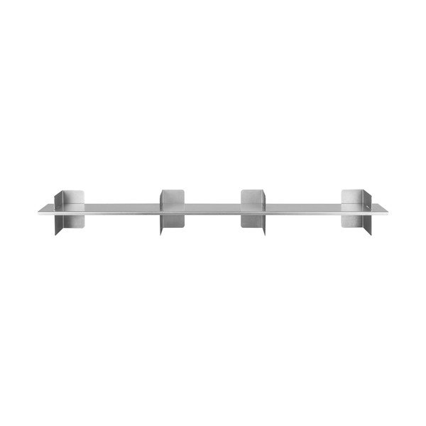 Kovinska polica v srebrni barvi 120 cm Tivo – noo.ma-image-2