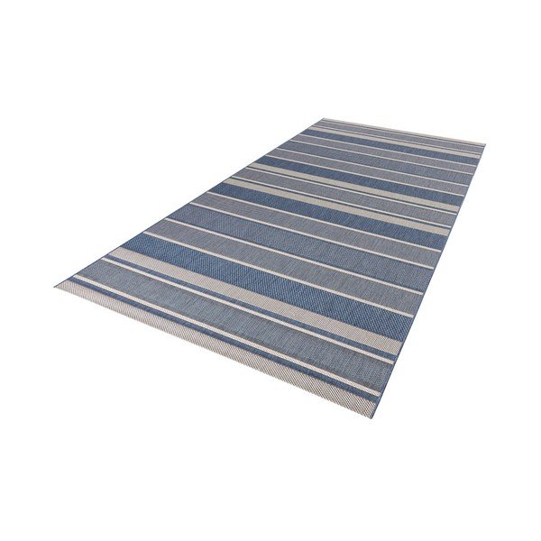 Modra zunanja preproga NORTHRUGS Strap, 80 x 200 cm-image-1