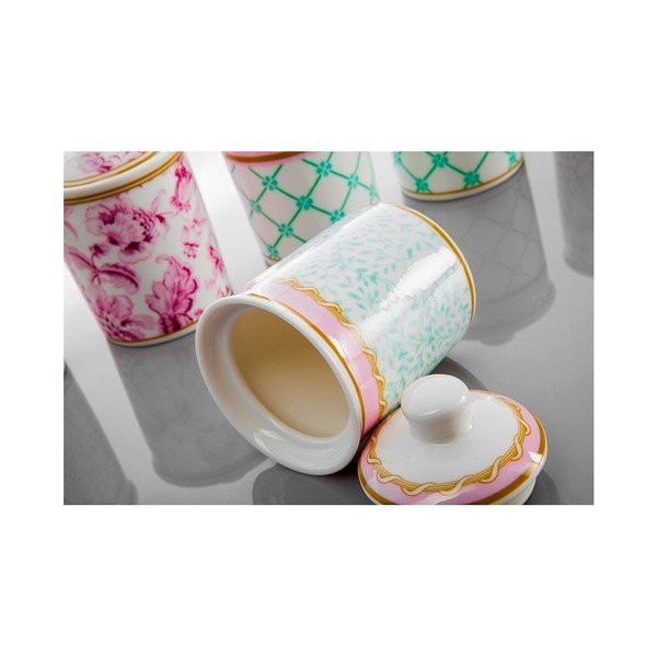 Komplet 3 porcelanskih skled s pokrovom Cihan Bilisim Tekstil Romance Paris-image-3