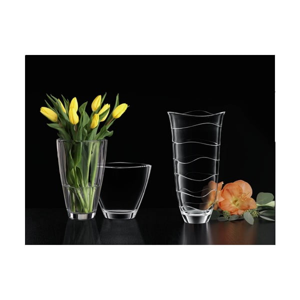 Kristalna vaza Nachtmann Carré, višina 25 cm-image-2
