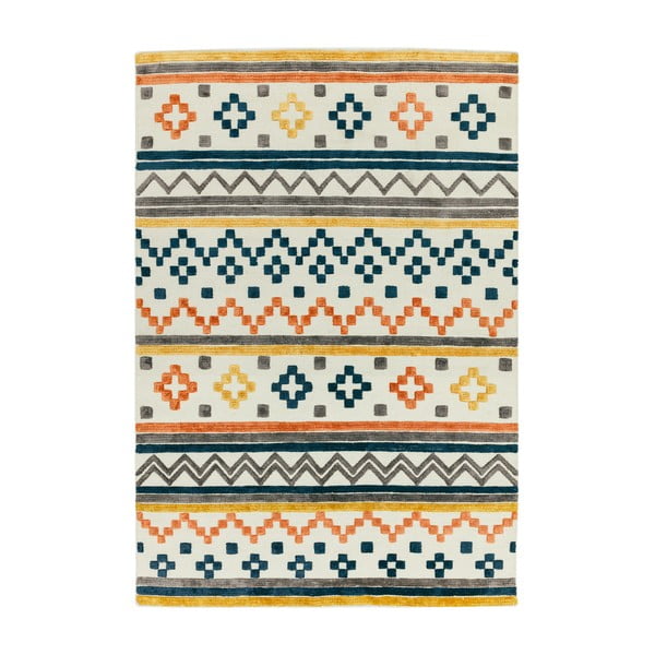 Preproga Asiatic Carpets Theo Earth Tone Geo, 160 x 230 cm