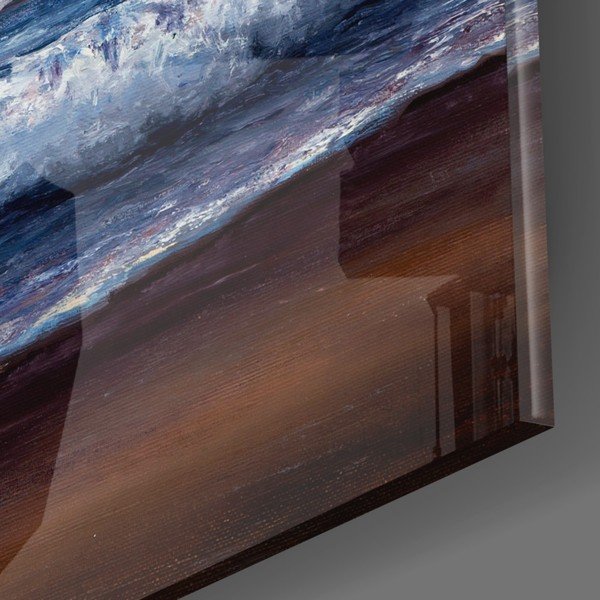 Steklena slika Insigne Waves, 72 x 46 cm-image-2