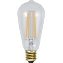 LED filament zatemnitvena žarnica s toplo svetlobo z žarnico E27, 4 W Soft Glow – Star Trading