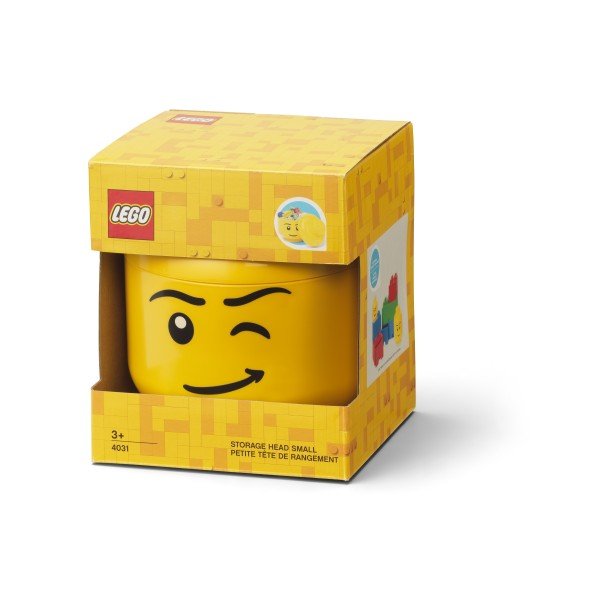 Otroška plastična škatla za shranjevanje Head - LEGO®-image-1