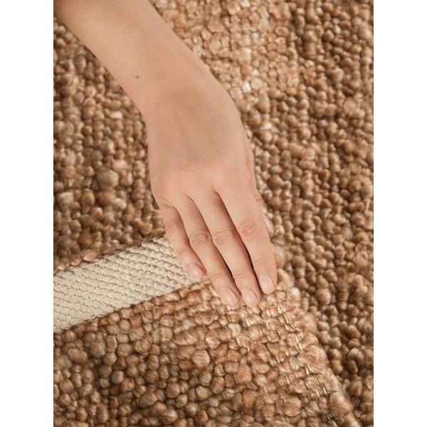 Bež ročno tkan bouclé tekač 80x200 cm Notting Hill Portobello – Ted Baker-image-4