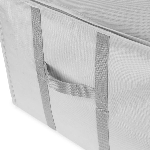 Vakuumska/ojačana tekstilna škatla za shranjevanje oblačil 56x42x33 cm Granit – Compactor-image-3