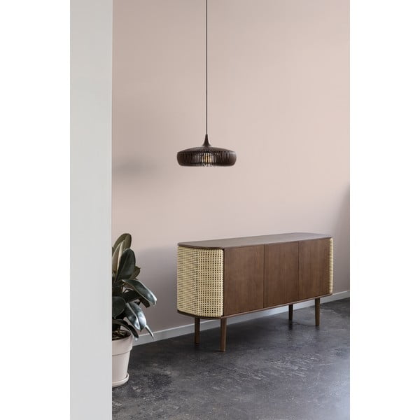 Rjava/naravna nizka komoda v hrastovem dekorju 150x75 cm Treasures – UMAGE-image-4