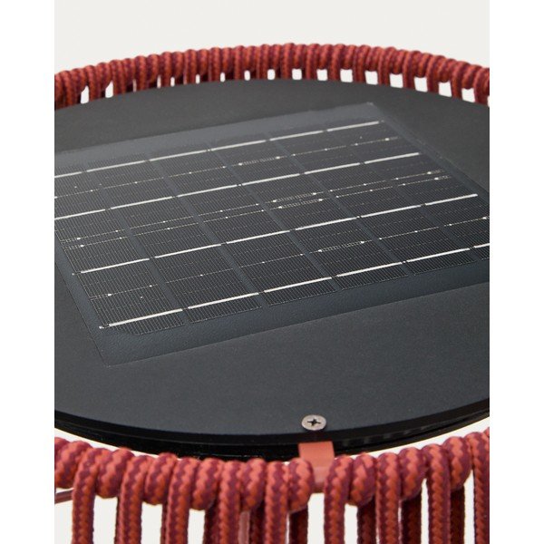 LED namizna/prenosljiva zunanja svetilka s solarnim panelom ø 33 cm Aldet – Kave Home-image-4
