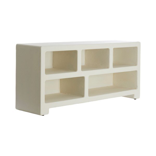 Kremno bel regal 140x60x35 cm Nahua – Light & Living