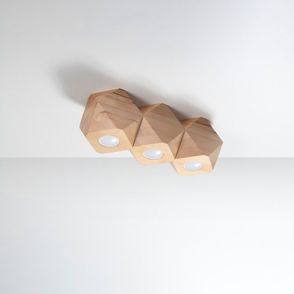 Točkovno svetilo v naravni barvi 12x36 cm Vige – Sollux-image-4