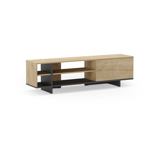TV omarica v hrastovem dekorju 160x44 cm Cequoia – Marckeric-image-2