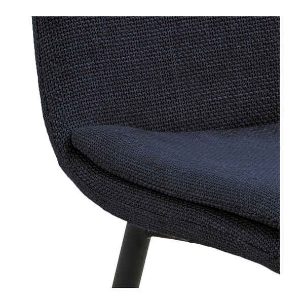 Temno moder jedilni stol Becca – Actona-image-4