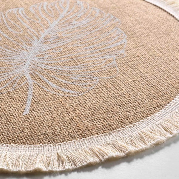 Pogrinjek iz jute ø 38 cm Mogador – douceur d'intérieur-image-1