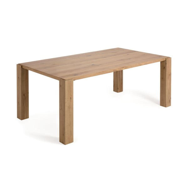Jedilna miza v hrastovem dekorju 100x200 cm Deyanira – Kave Home