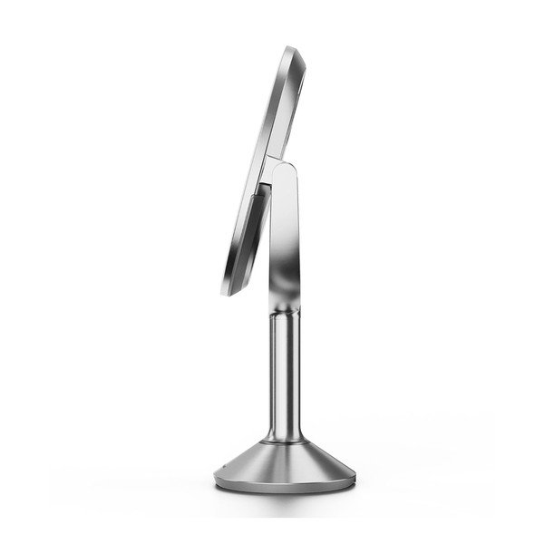 Kozmetično ogledalo z lučjo/povečevalno (5x povečava/10x povečava) ø 20 cm Trio – simplehuman-image-4