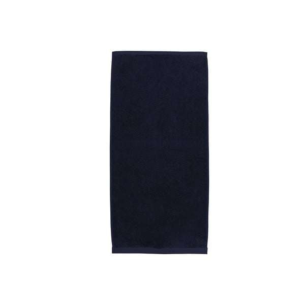 Temno modra frotirna bombažna brisača 50x100 cm Comfort – Södahl-image-4