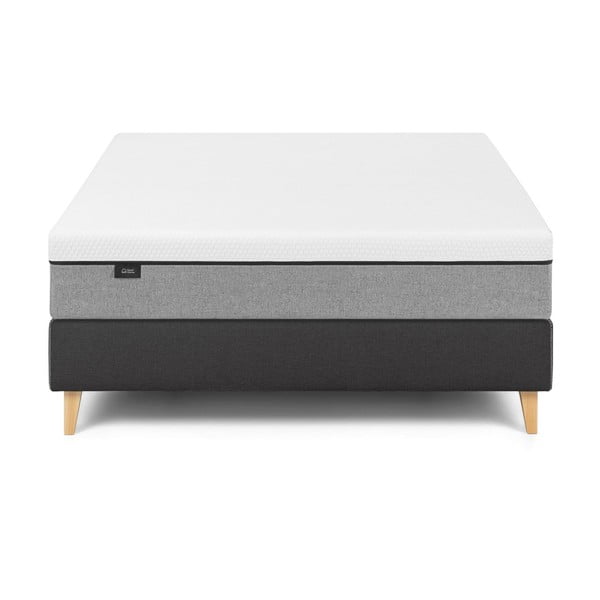 Srednje trda vzmetnica iz pene 90x190 cm Eva – Kave Home-image-3