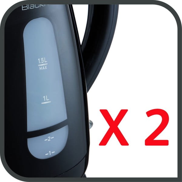 Črn plastičen grelnik vode 1,5 l KO299830 – Tefal-image-1