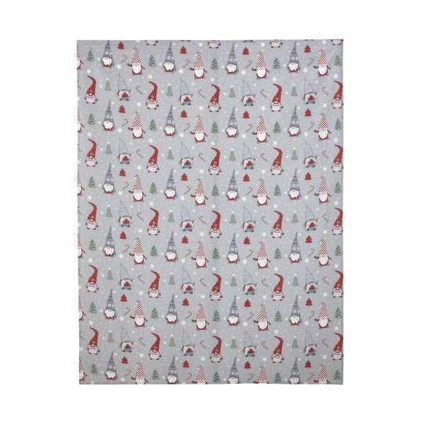 Bombažen namizni prt z božičnim motivom 137x178 cm Gnomes – Catherine Lansfield