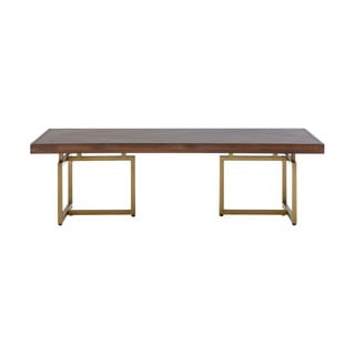 Rjava okrogla mizica 60x120 cm Brando – Premier Housewares