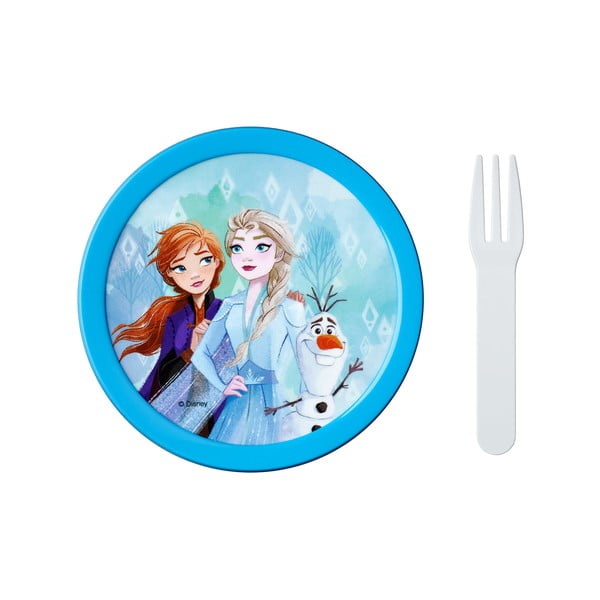 Otroška posoda za malico z vilico Frozen 2 – Mepal