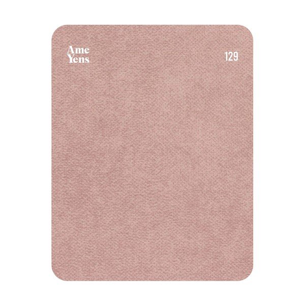 Svetlo rožnata žametna sedežna garnitura 192 cm Celerio – Ame Yens-image-4