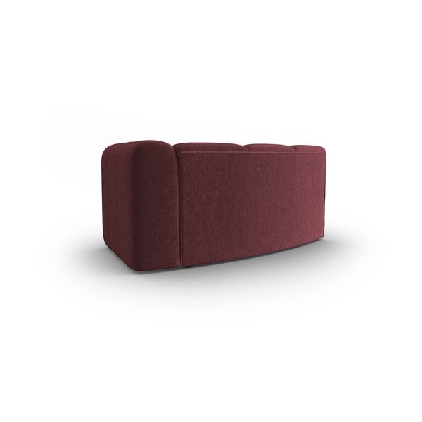 Bordo rdeča modularna sedežna garnitura (desni kot) Lupine – Micadoni Home-image-3