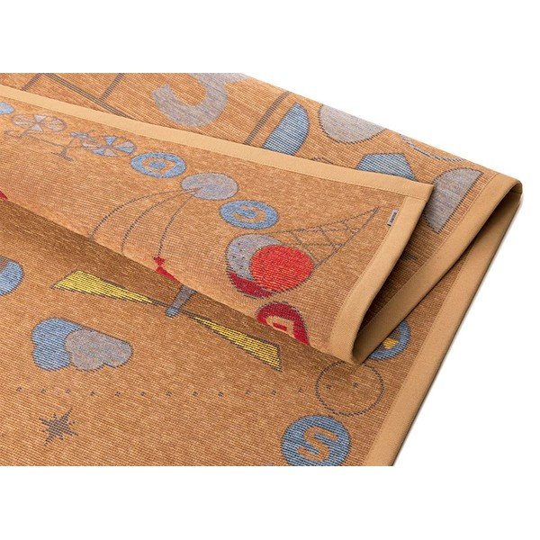 Rjava obojestranska otroška preproga Narma Tähemaa, 160 x 230 cm-image-3