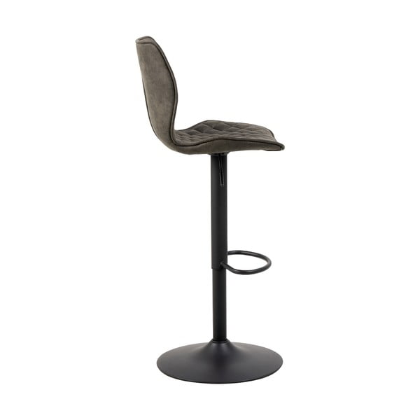 Temno zeleni vrtljivi barski stoli v kompletu 2 ks 116 cm Naomi – Actona-image-3